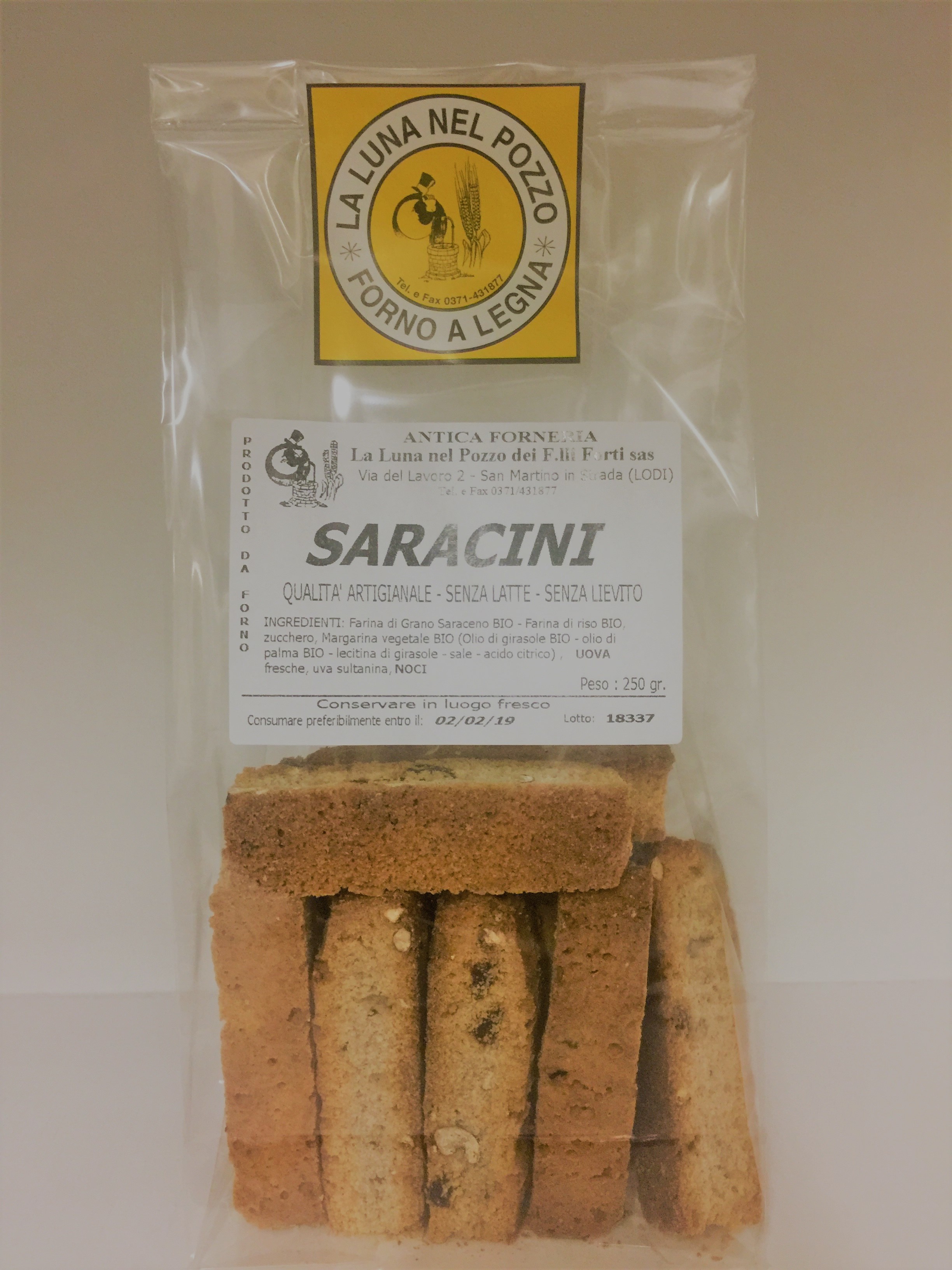 Biscotti SARACINI x6 - Italian Wine Ambassador